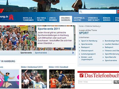  Sportportal auf hamburg.de