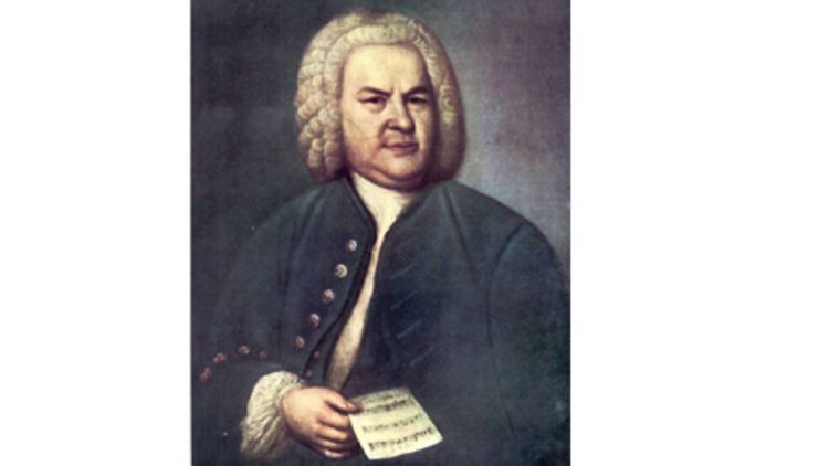 Porträt von J. S. Bach