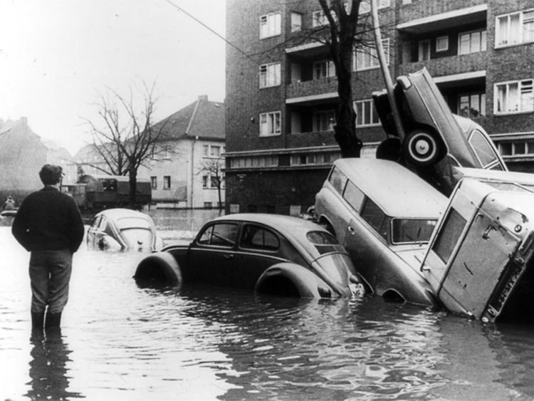  Überflutung in Wilhelmsburg