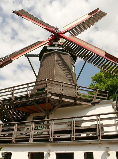 Ansicht der Bergedorfer Mühle 