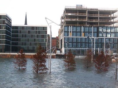  Sturmflut 2007 in Hamburg