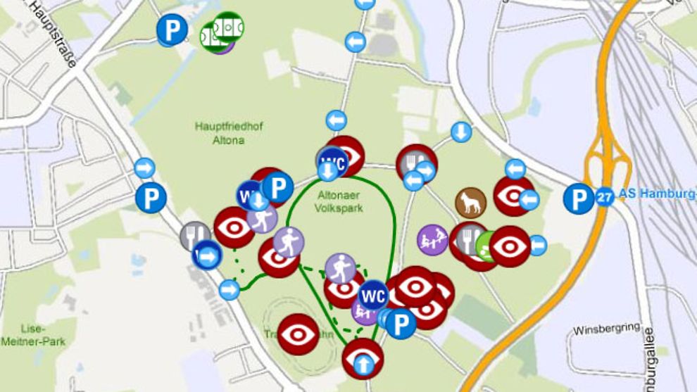  Interaktive Karte Altonaer Volkspark
