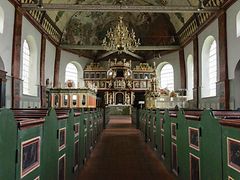  Der prachtvolle Innenraum der Barockkirche