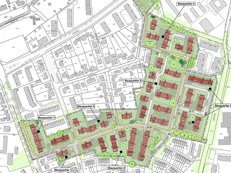  Entwurf des Städtebaulichen Funktionsplans zum Bebauungsplanentwurf Langenhorn 73, (Stand: Februar 2013)