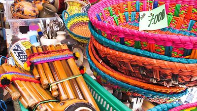  Traditionelle südamerikanische Waren