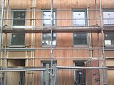  Holzfassade eines IBA-Projektes in Wilhelmsburg