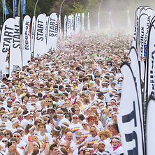  Massenstart beim Hamburger Marathon 