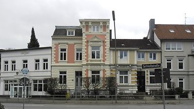  Häuserzeile - Schloßstraße in Hamburg-Wandsbek