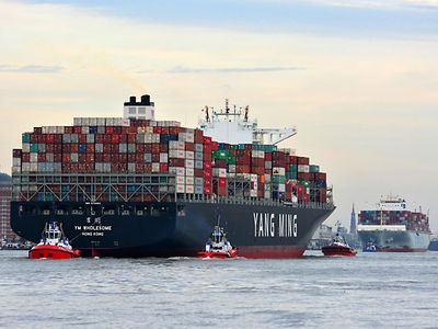  Containerschiff Yang Ming