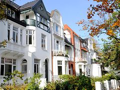  Historische Hausfassaden in Eppendorf