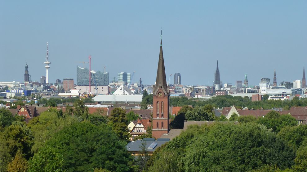 Saubere Stadt - Hamburg gepflegt und grün