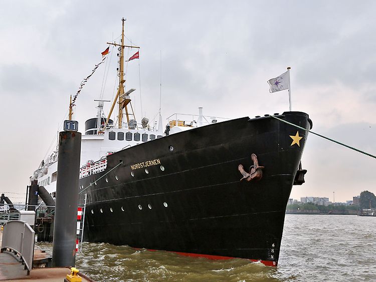  MS Nordstjernen zu Gast in Hamburg im September 2016