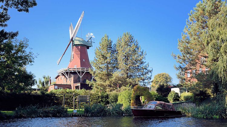  Windmühle an der Dove-Elbe
