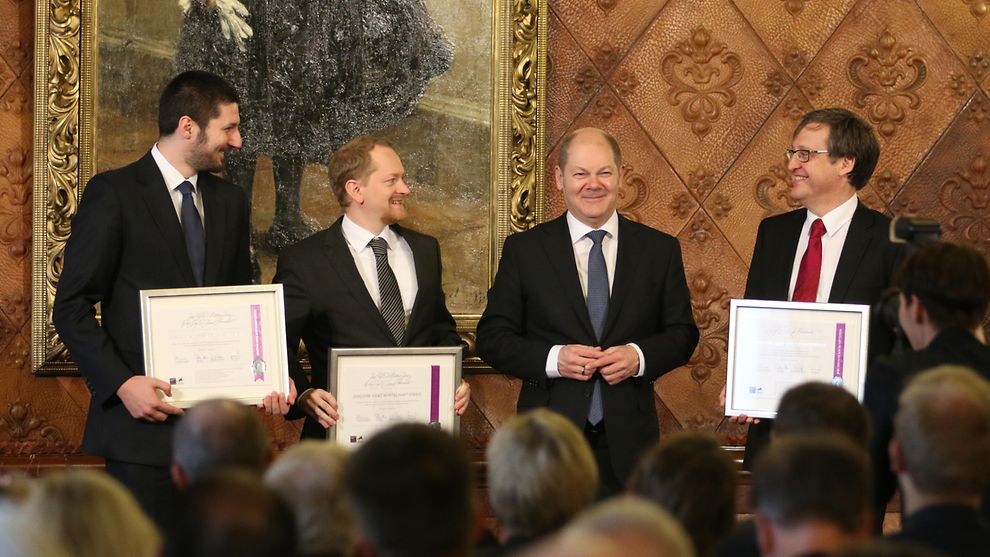 Erste Verleihung des Joachim Herz Wirtschaftspreises