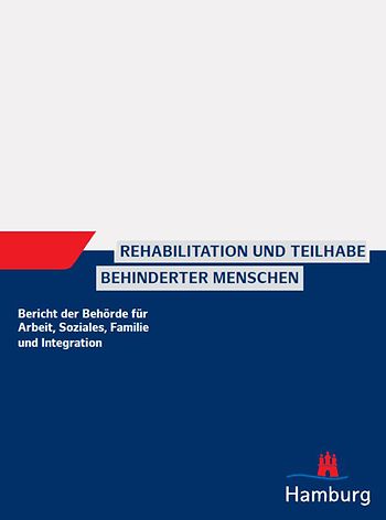 Titelblatt des Berichtes Rehabilitation und Teilhabe behinderter Menschen