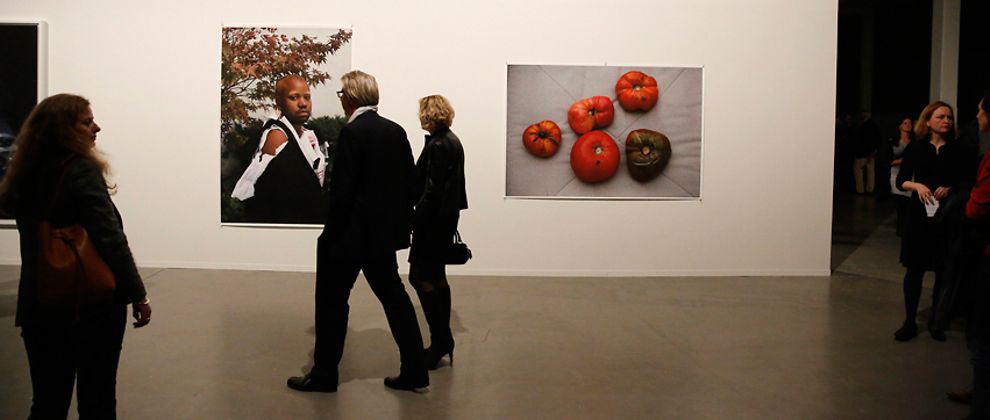  Ausstellung von Wolfgang Tillmans im Kunstverein in Hamburg mit Publikum