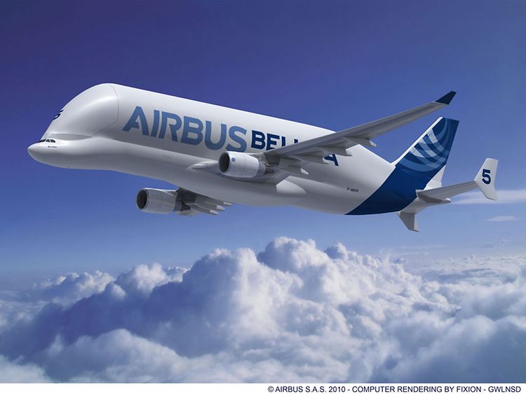  Airbus Beluga in der Luft